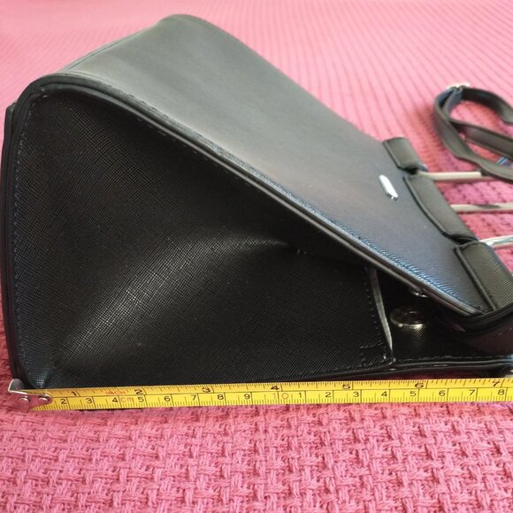Studio Cult Binder Clip Bag Purse in Black and Silver - Picture 10 of 16